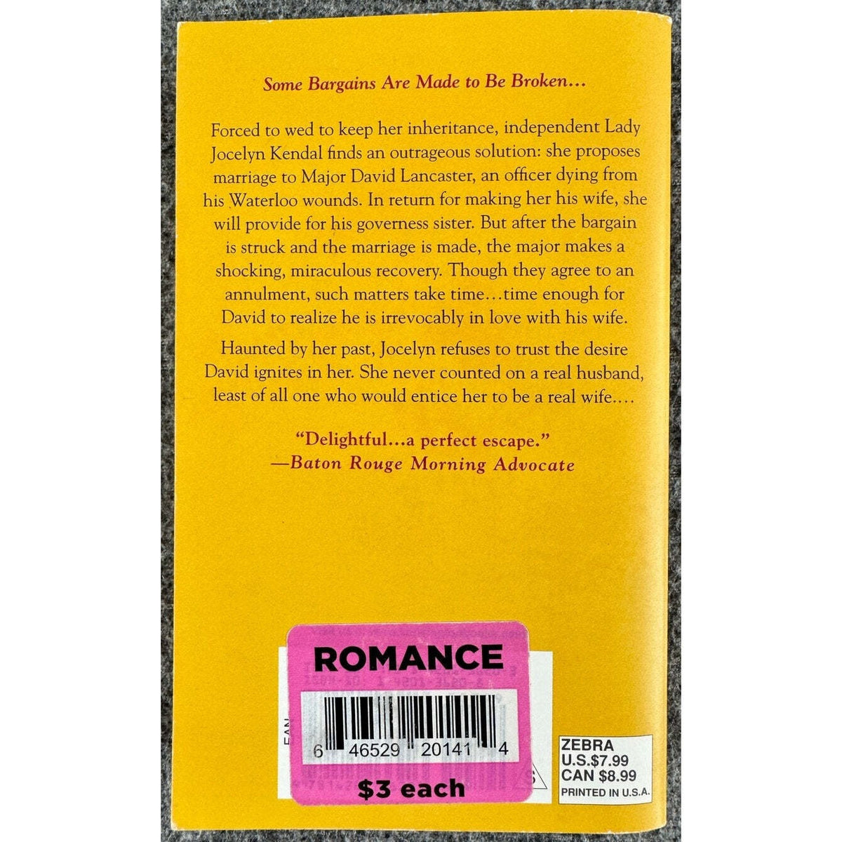 The Bargain by Mary Jo Putney (Paperback) - Image 2