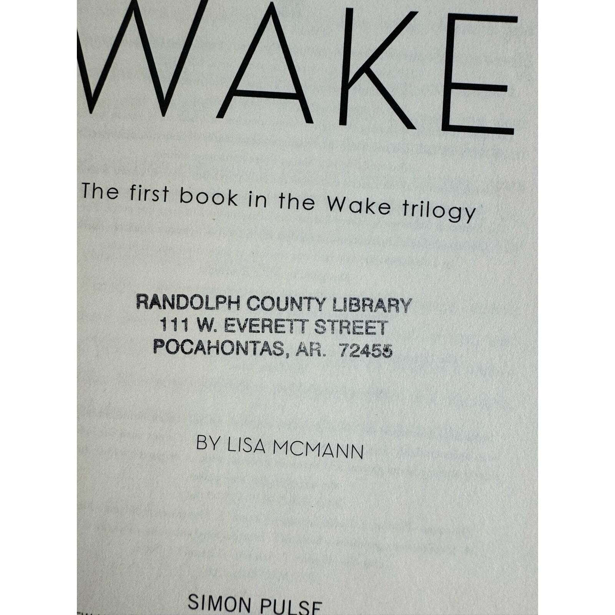 Wake by Lisa McMann (Paperback) - Image 9
