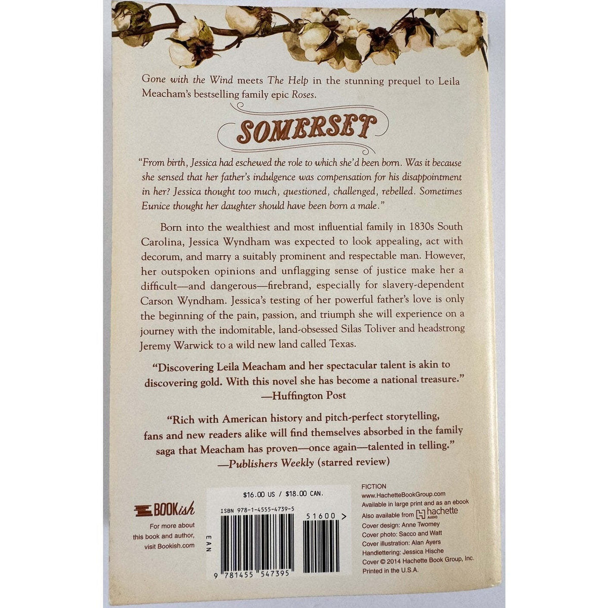 Somerset by Leila Meacham (Paperback) - Image 2
