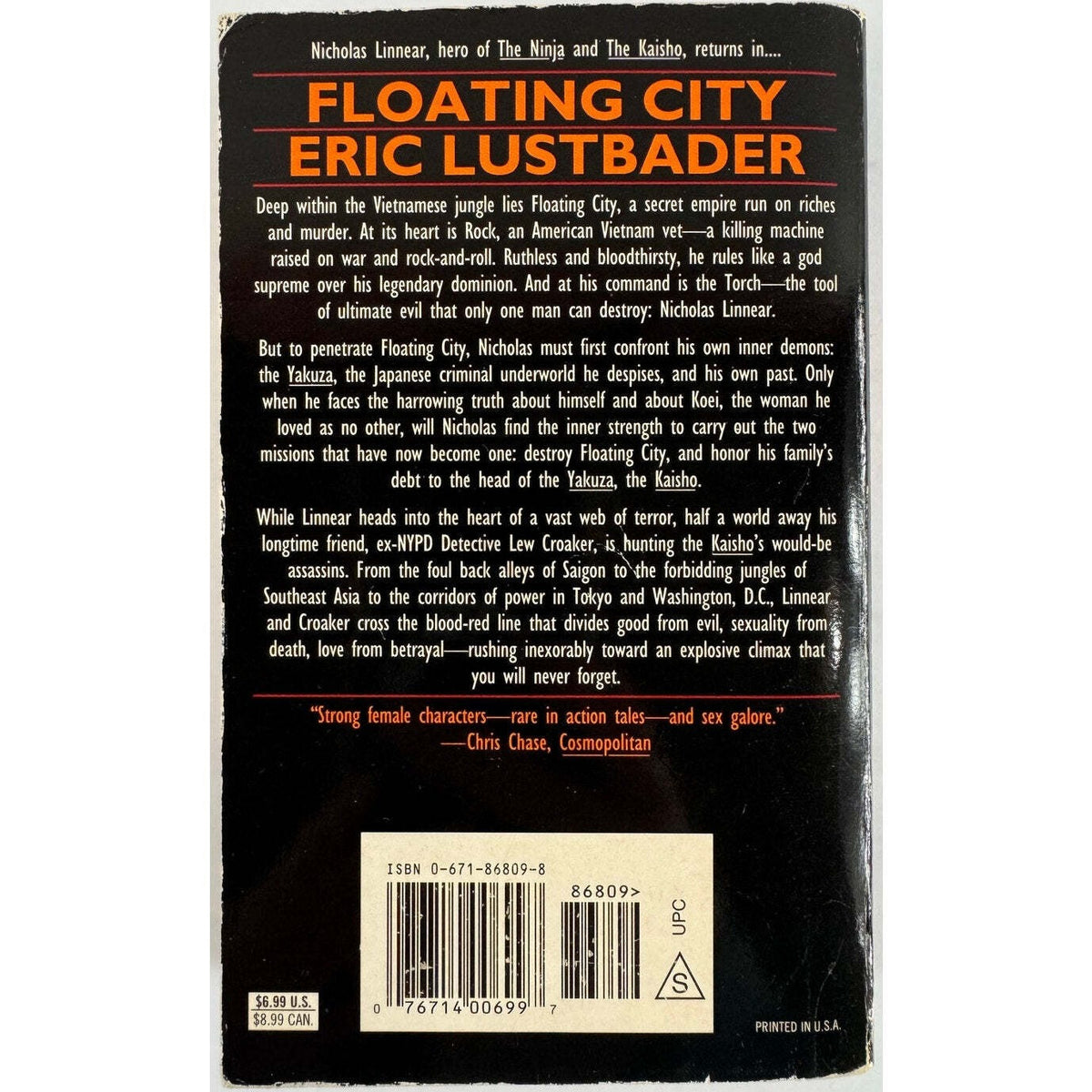 Floating City by Eric Van Lustbader (Paperback) - Image 2