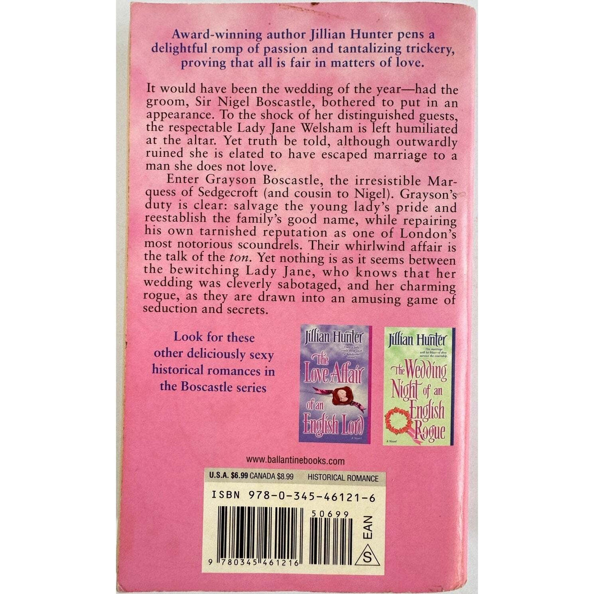 The Seduction of an English Scoundrel by Jillian Hunter (Paperback) - Image 2