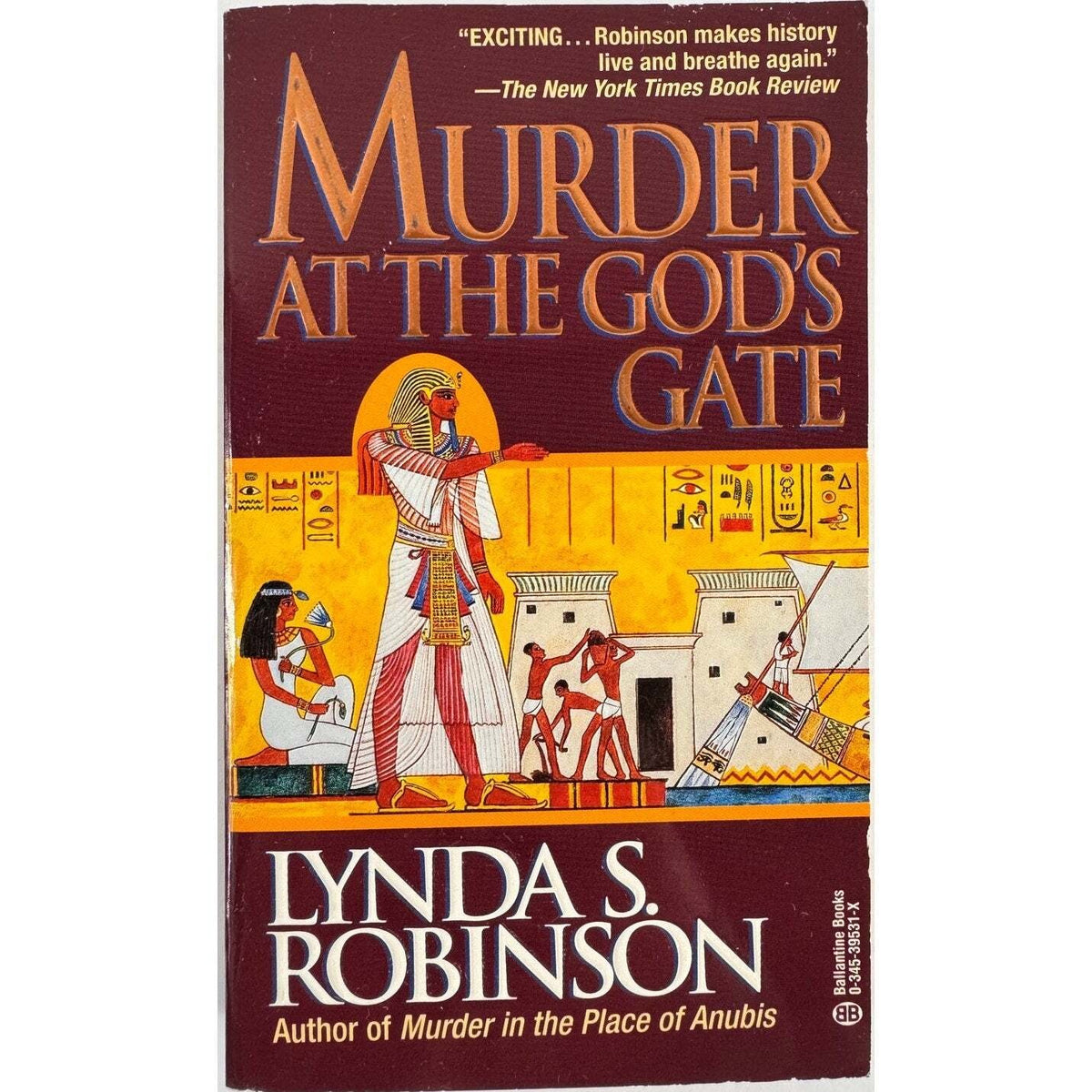 Murder at the God's Gate by Lynda S. Robinson (Paperback) - Image 1