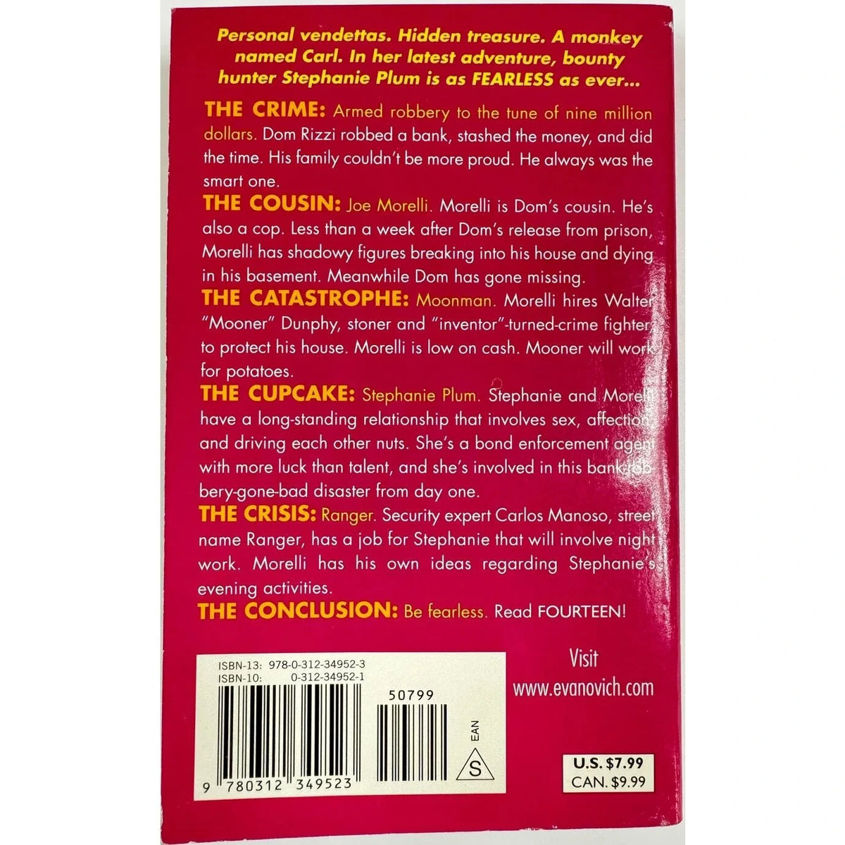Fearless Fourteen by Janet Evanovich (Paperback) - Image 2