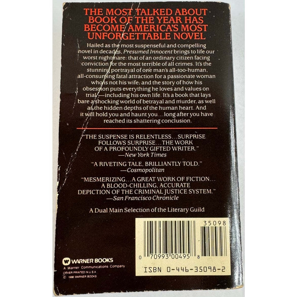 Presumed Innocent by Scott Turow (Paperback) - Image 2
