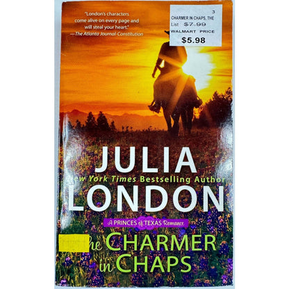 The Charmer in Chaps by Julia London (Paperback) - Image 1