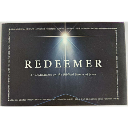 Redeemer Meditations on the Names of Jesus by TBN (Hardcover) - Image 1
