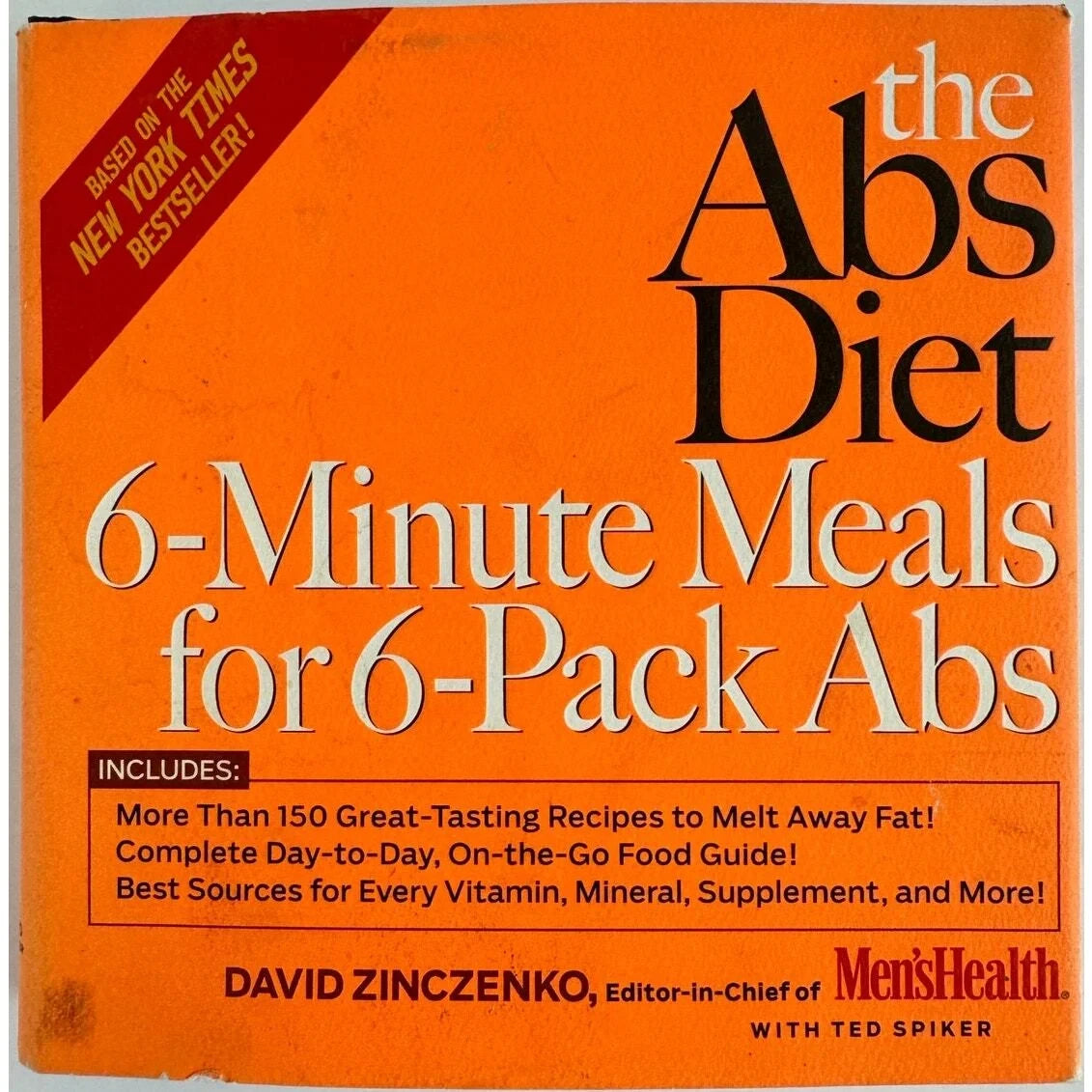 The Abs Diet 6-Mintue Meals for 6-Pack Abs (Hardcover) - Image 1