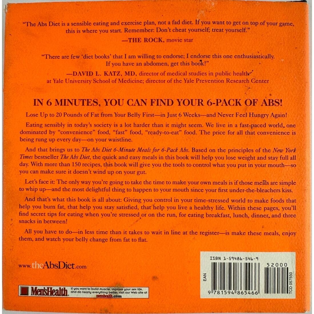 The Abs Diet 6-Mintue Meals for 6-Pack Abs (Hardcover) - Image 2