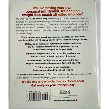 Women's Health Perfect Body Diet by Cassandra Forsythe M.S. (Hardcover) - Image 2