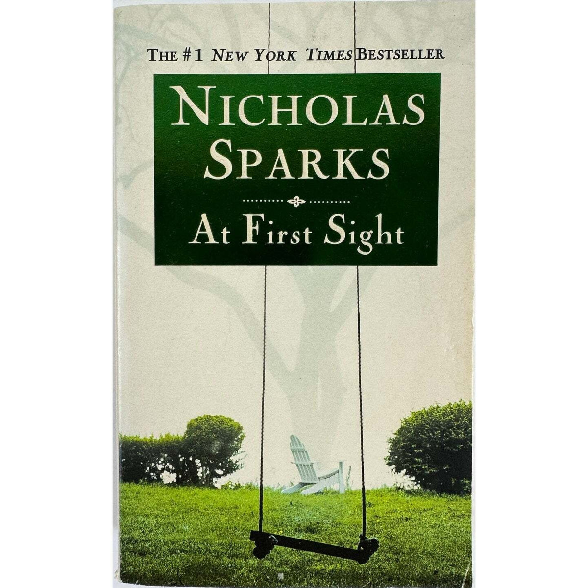 At First Sight by Nicholas Sparks (Paperback) - Image 1