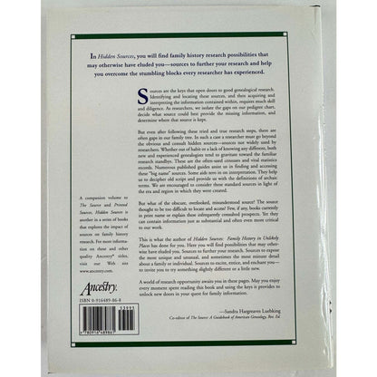 Hidden Sources: Family History in Unlikely Places (Hardcover) - Image 2