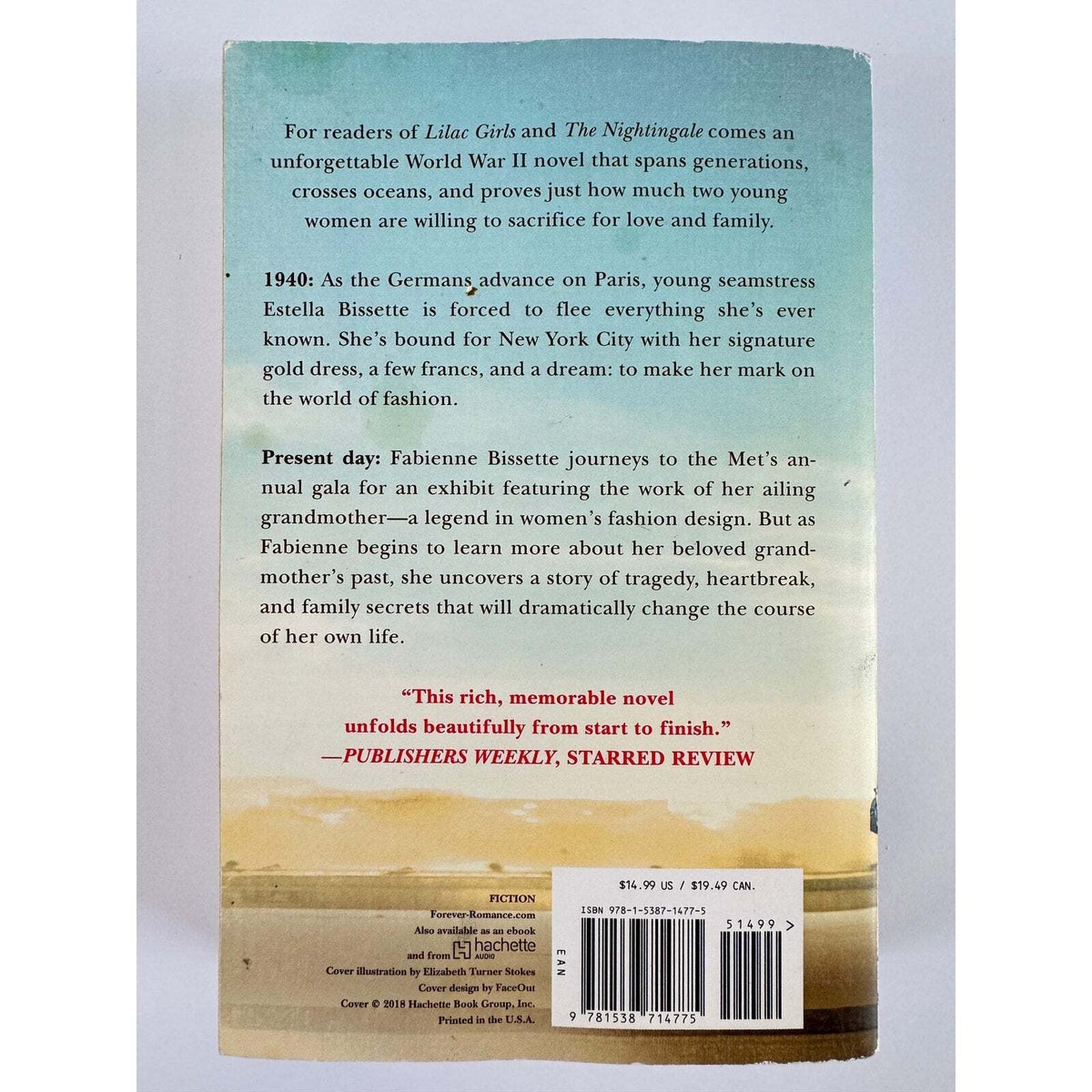 The Paris Seamstress by Natasha Lester (Paperback) - Image 2