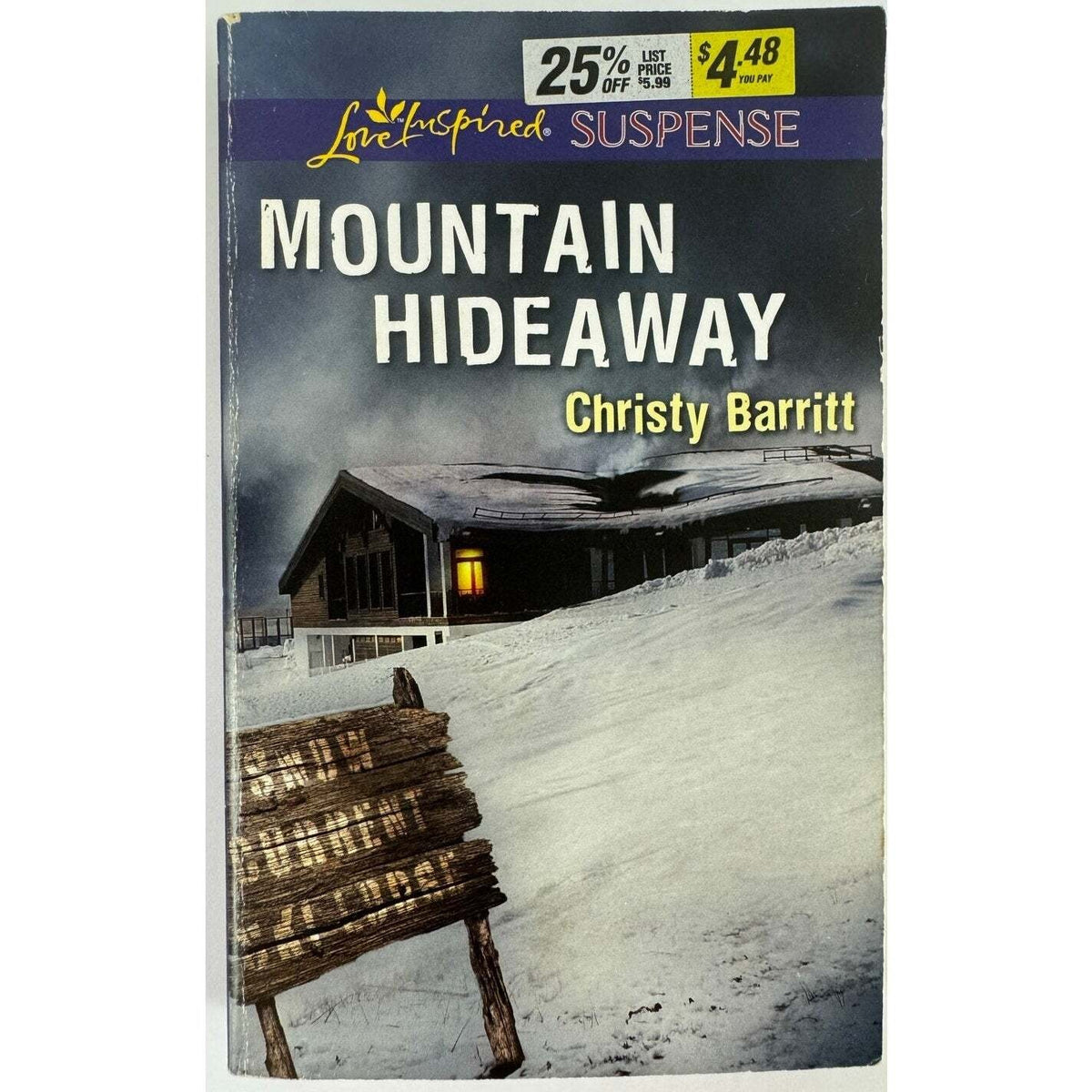 Mountain Hideaway by Christy Barritt (Paperback) - Image 1