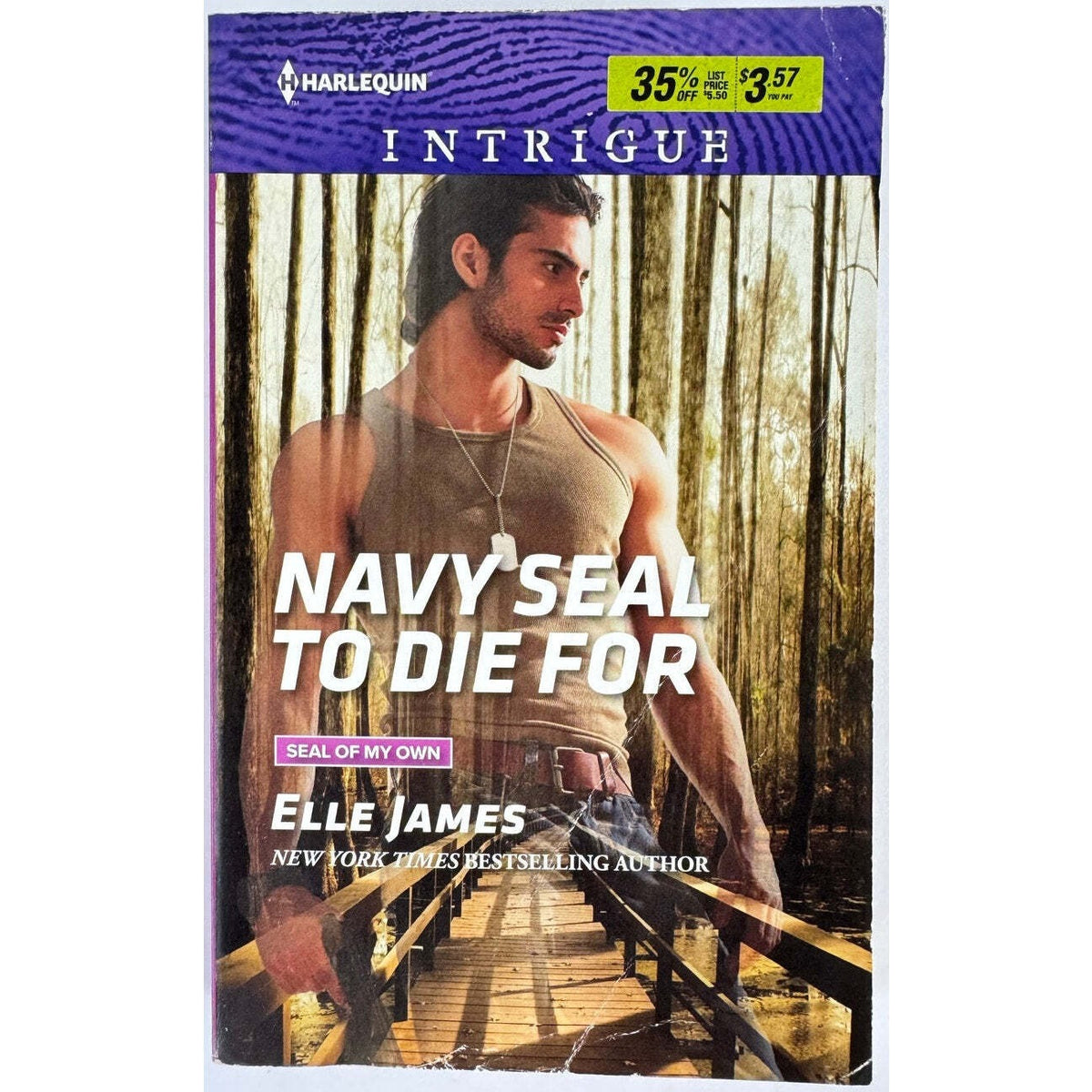 Navy SEAL to Die For by Elle James (Paperback) - Image 1