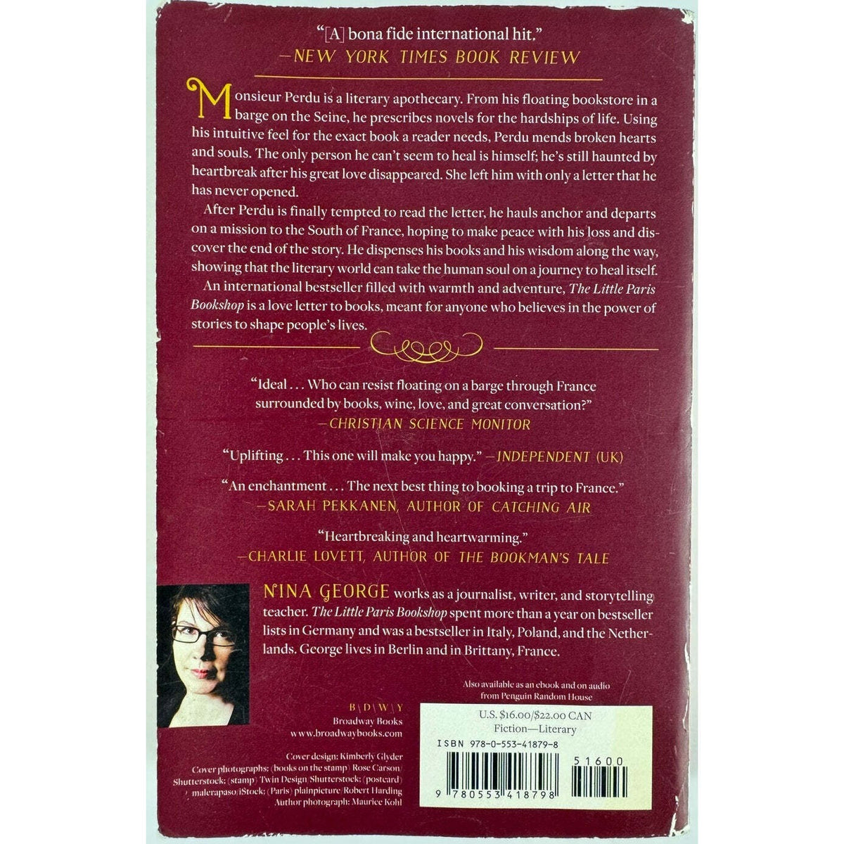 The Little Paris Bookshop by Nina George (Paperback) - Image 2