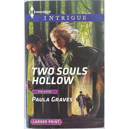 Two Souls Hollow by Paula Graves (Paperback) (Large Print) - Image 1