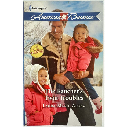 The Rancher's Twin Troubles by Laura Marie Altom (Paperback) - Image 1