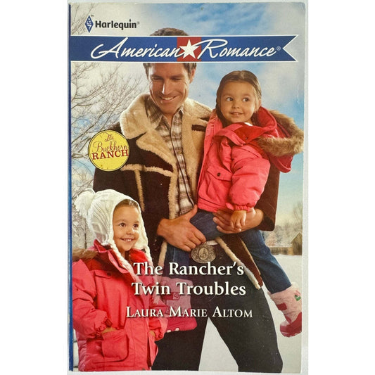 The Rancher's Twin Troubles by Laura Marie Altom (Paperback) - Image 1