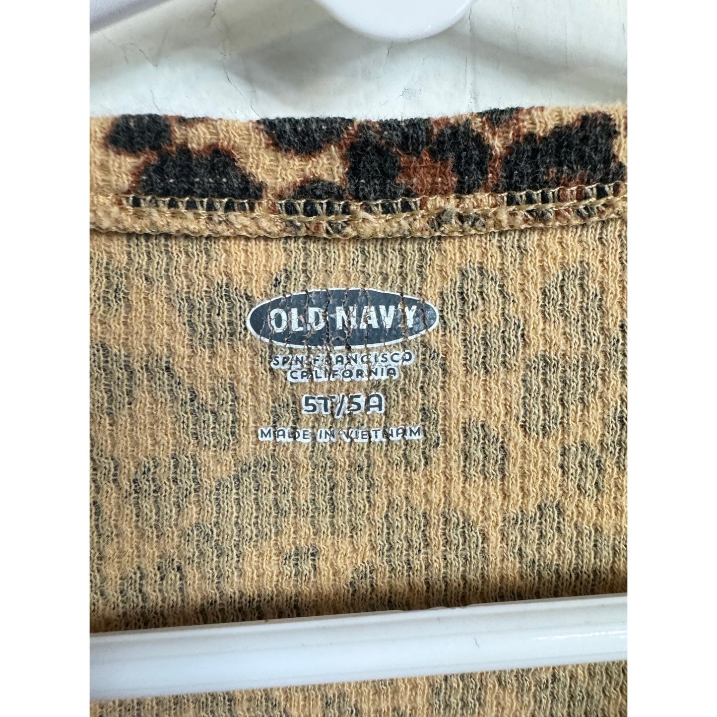 Old Navy Brown Long Sleeve Shirt Girl's Size 5t
