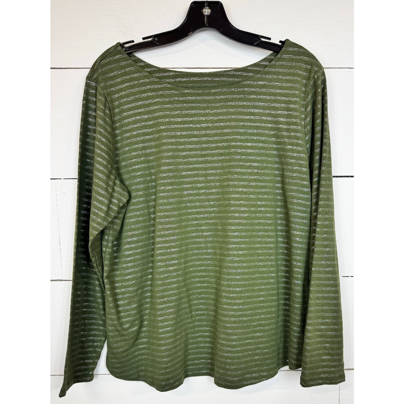 St John's Bay Long Sleeve Blouse Women's Size XL