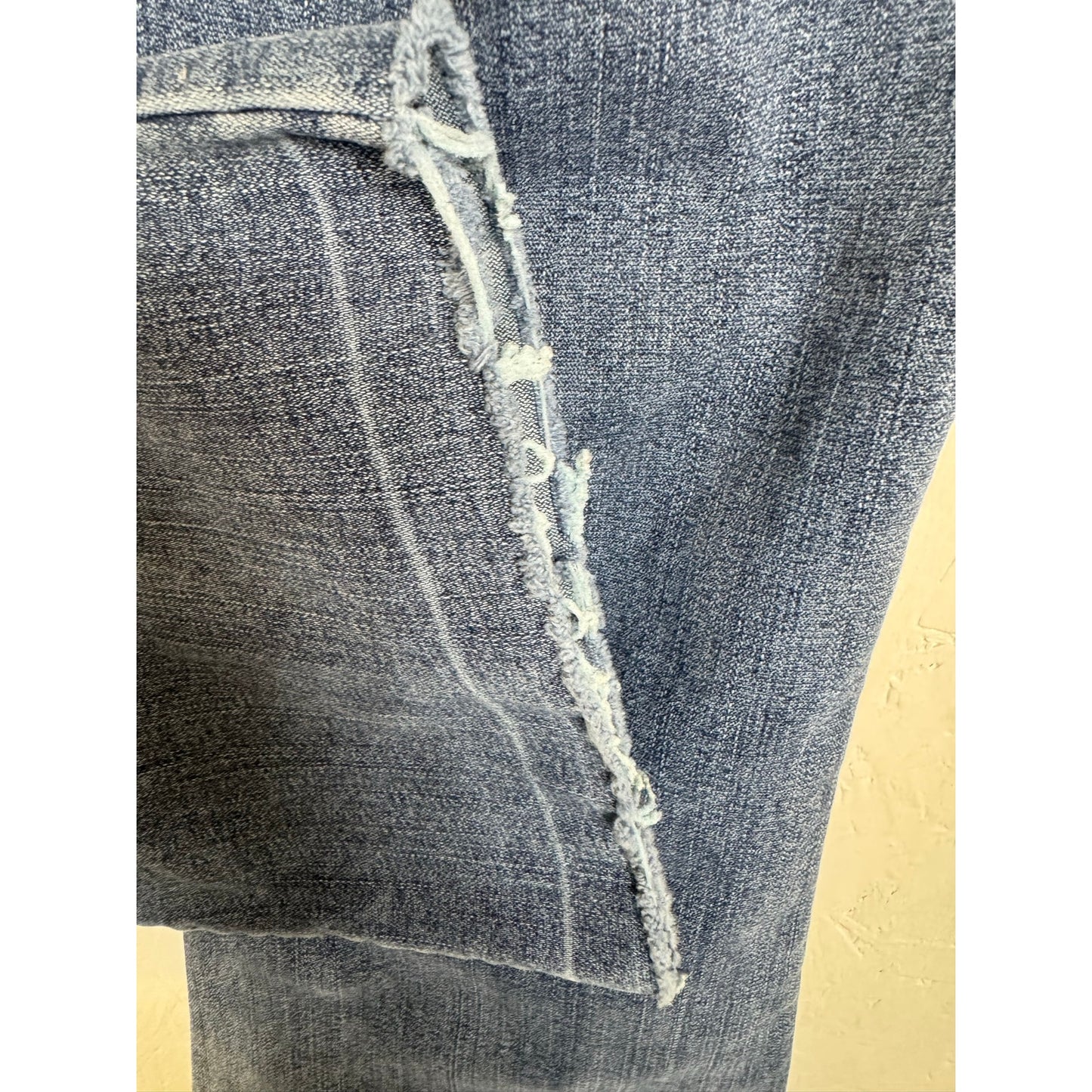 Silver Blue Cropped Jeans Women's 31
