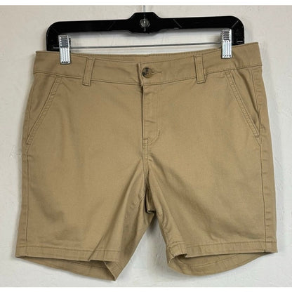 A.N.A. Beige Chino Shorts Women's 6 Short