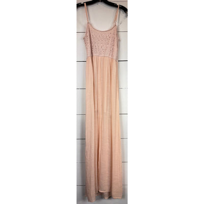 Poetry Pink Maxi Dress Women's Size Small