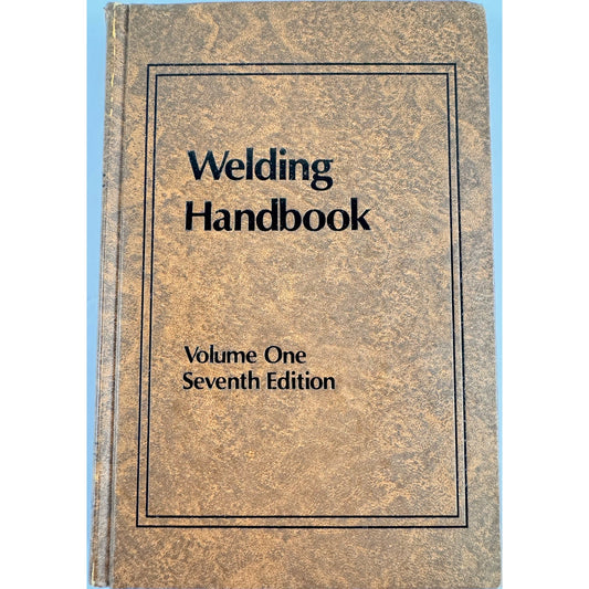 Welding Handbook by American Welding Society (Hardcover)