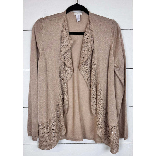Chico's Long Sleeve Cardigan Women's Size 2