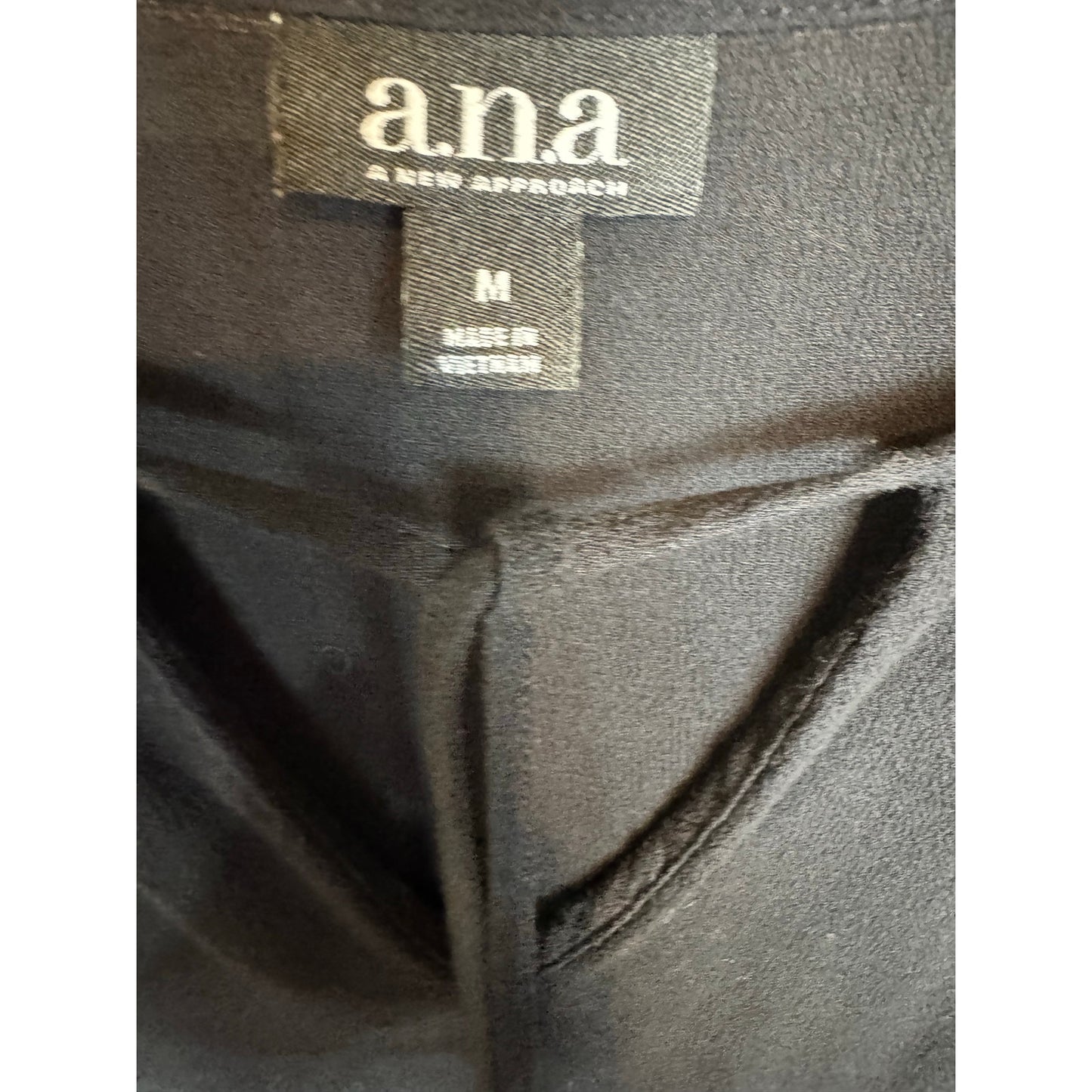 A.N.A. 3/4 Sleeve Top Women's Size Medium
