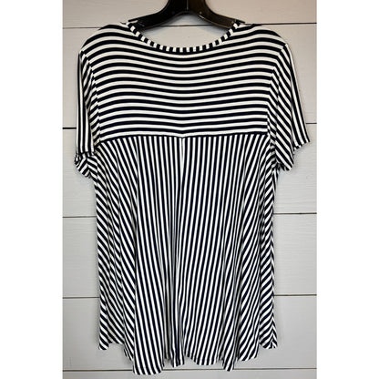 Cato Short Sleeve Blouse Women's Size Large
