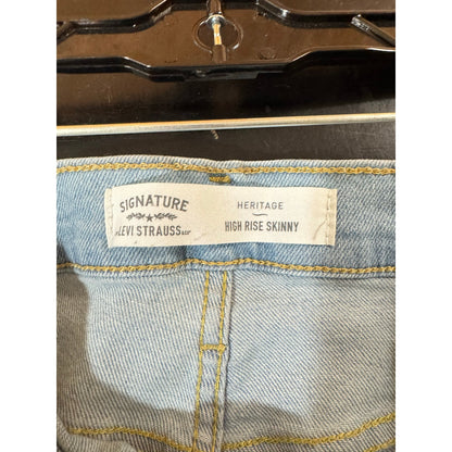 Levi Strauss Blue High Rise Skinny Jeans Women's Size 16