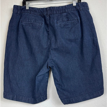 St. Johns Bay Blue Bermuda Shorts Women's Size 18W