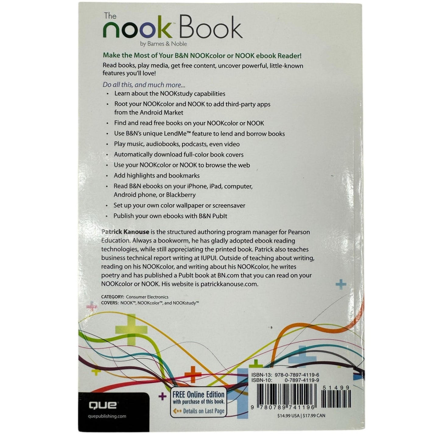 The Nook Book by Patrick Kanouse (Paperback)