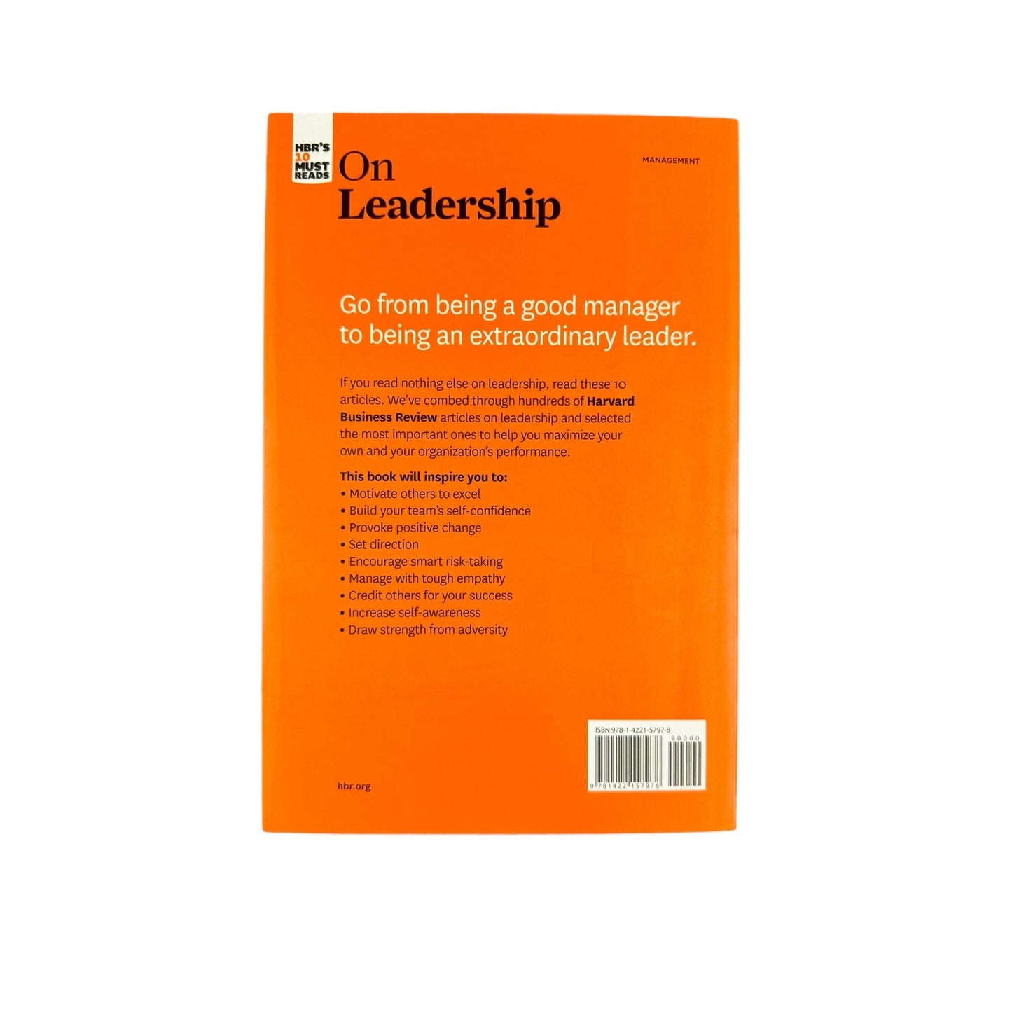 HBR's 10 Must Reads on Leadership by Harvard Business Review (Paperback)