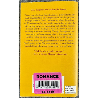 The Bargain by Mary Jo Putney (Paperback)