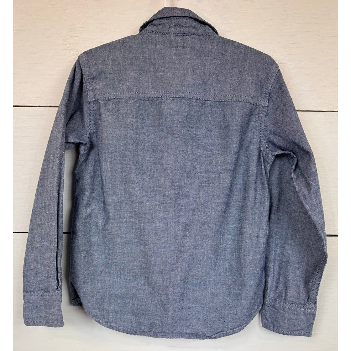 Nautica Long Sleeve Button Up Shirt Boy's Size Large (7)