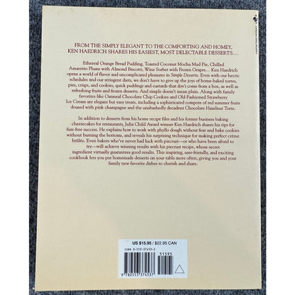 Simple Desserts by Ken Haedrich (Paperback)