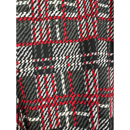 Avenue Gray Red Cropped Pants Women's 28