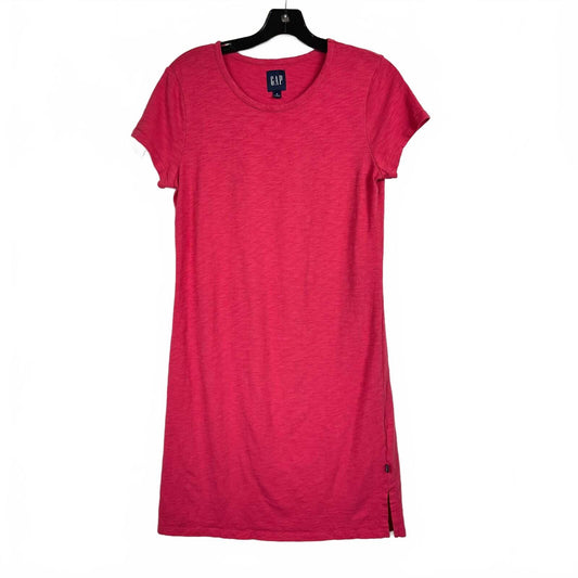 GAP Pink Short Sleeve T-Shirt Dress Women's Size Small