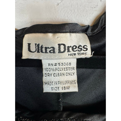 Ultra Dress Short Sleeve Dress Women's Size 18W