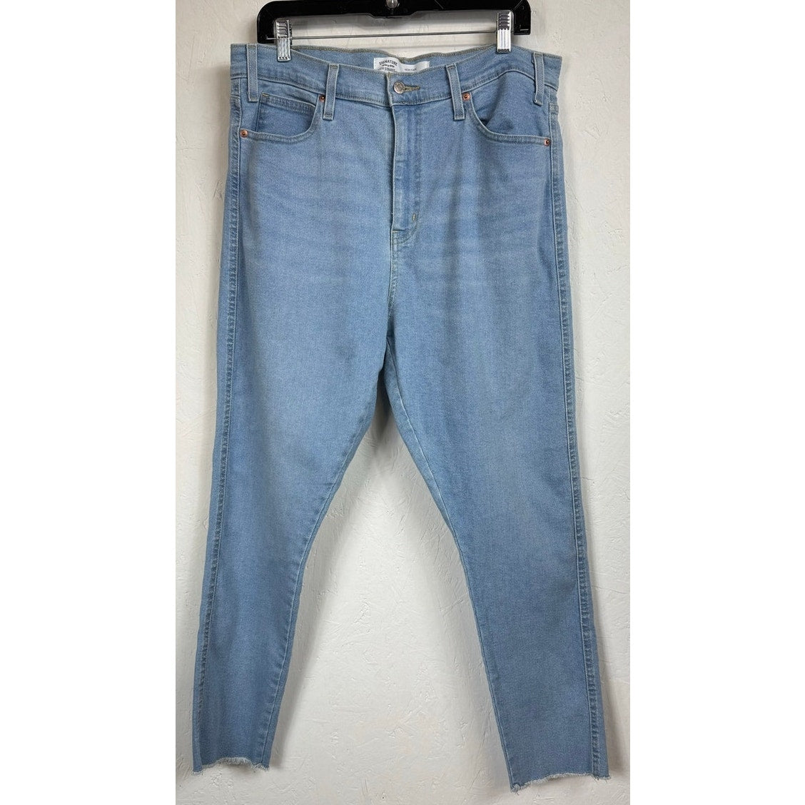 Levi Strauss Blue High Rise Skinny Jeans Women's Size 16