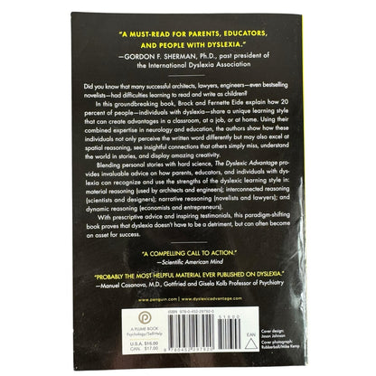 The Dyslexic Advantage by Brock L. Eide (Paperback)