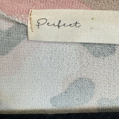 Perfect Peach Pink Sleeveless Blouse Women's Size Large