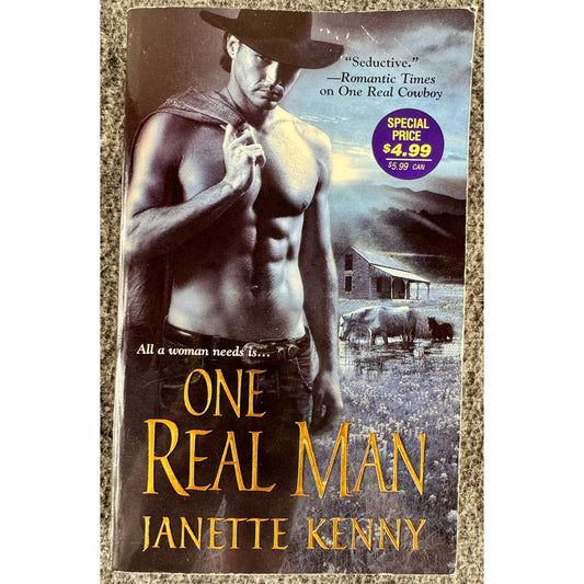 One Real Man by Janette Kenny (Paperback)