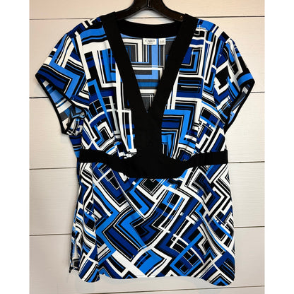 Cato Short Sleeve Blouse Women's Size 18/20W