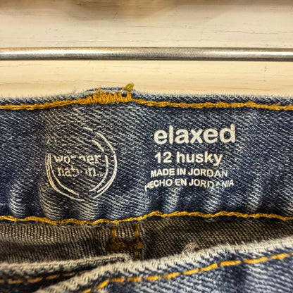 Wonder Nation Relaxed Fit Jeans Boy's Size 12 Husky