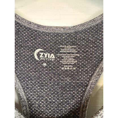 Zyia Active Gray Tank Top Women's Size Medium