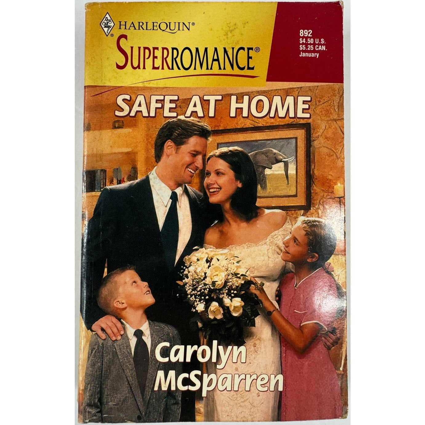 Safe at Home by Carolyn McSparren (Paperback)