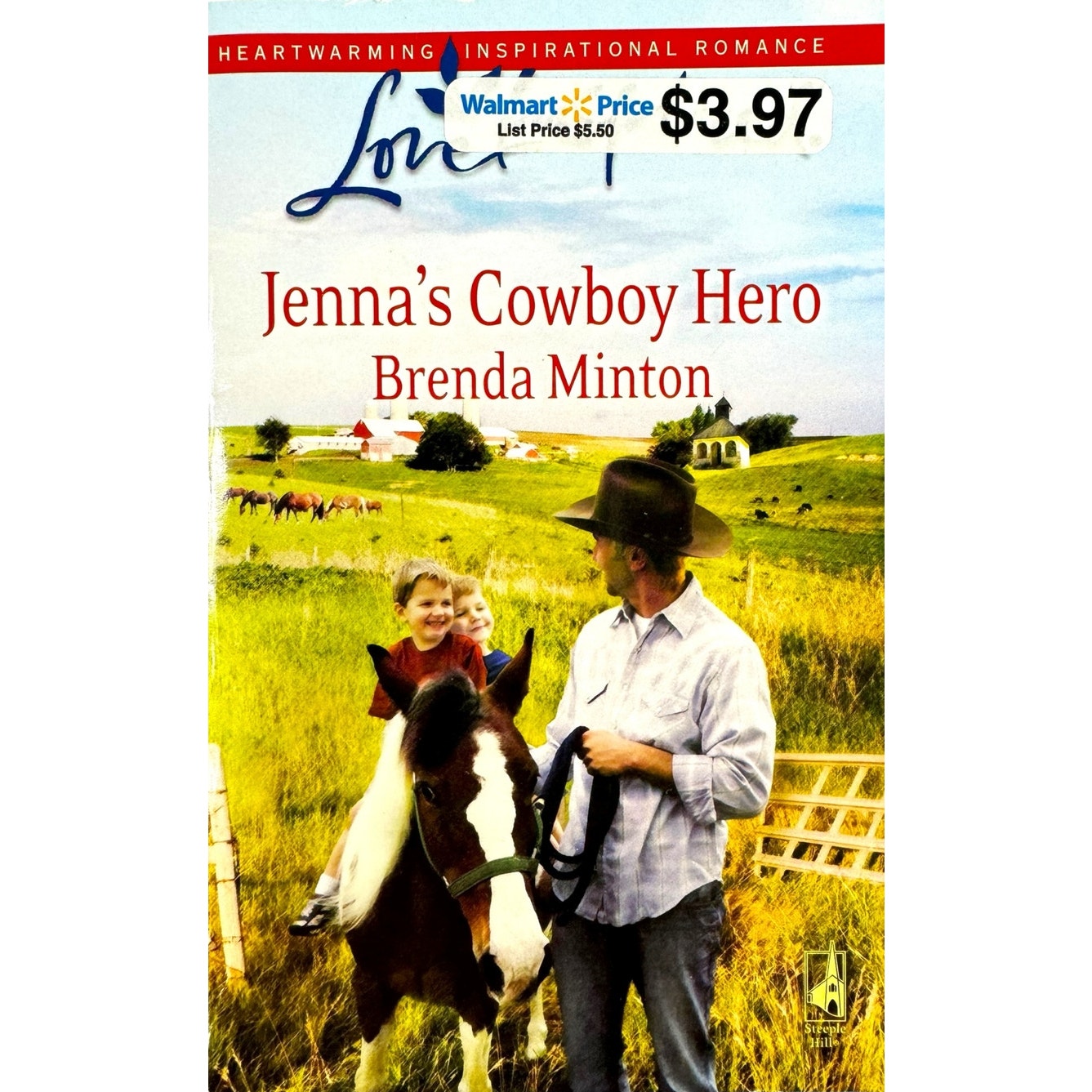 Jenna's Cowboy Hero by Brenda Minton (Paperback)